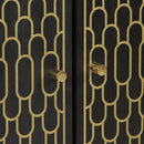 vidaXL tömör mangófa magasszekrény 60 x 33 x 100 cm