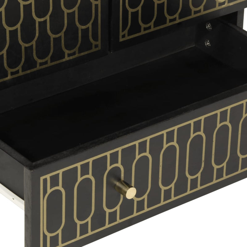 vidaXL tömör mangófa magasszekrény 60 x 33 x 100 cm