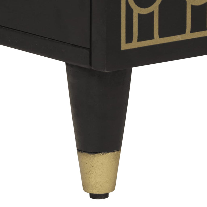 vidaXL tömör mangófa magasszekrény 60 x 33 x 100 cm