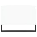 vidaXL fehér szerelt fa dohányzóasztal 90 x 50 x 36,5 cm