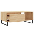 vidaXL sonoma tölgy színű szerelt fa dohányzóasztal 90 x 50 x 36,5 cm
