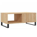 vidaXL sonoma tölgy színű szerelt fa dohányzóasztal 90 x 50 x 36,5 cm