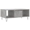 vidaXL betonszürke szerelt fa dohányzóasztal 90x50x36,5 cm