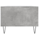 vidaXL betonszürke szerelt fa dohányzóasztal 90x50x36,5 cm