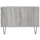 vidaXL szürke sonoma színű szerelt fa dohányzóasztal 90 x 50 x 36,5 cm