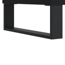 vidaXL fekete szerelt fa dohányzóasztal 90x50x36,5 cm