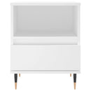 vidaXL fehér szerelt fa éjjeliszekrény 40 x 35 x 50 cm