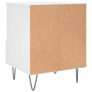 vidaXL fehér szerelt fa éjjeliszekrény 40 x 35 x 50 cm