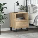 vidaXL sonoma tölgy színű szerelt fa éjjeliszekrény 40 x 35 x 50 cm