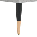 vidaXL 2 db betonszürke szerelt fa éjjeliszekrény 40 x 35 x 50 cm