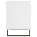 vidaXL fehér szerelt fa éjjeliszekrény 40 x 35 x 50 cm