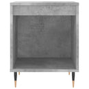 vidaXL betonszürke szerelt fa éjjeliszekrény 40x35x50 cm