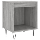 vidaXL 2 db szürke sonoma színű éjjeliszekrény 40 x 35 x 50 cm