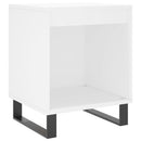 vidaXL 2 db fehér szerelt fa éjjeliszekrény 40 x 35 x 50 cm