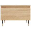 vidaXL 2 db sonoma tölgy szerelt fa dohányzóasztal 50 x 46 x 35 cm