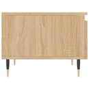 vidaXL 2 db sonoma tölgy szerelt fa dohányzóasztal 50 x 46 x 35 cm