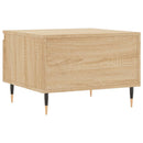 vidaXL 2 db sonoma tölgy szerelt fa dohányzóasztal 50 x 46 x 35 cm