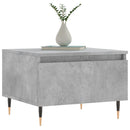 vidaXL 2 db betonszürke szerelt fa dohányzóasztal 50 x 46 x 35 cm