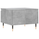 vidaXL 2 db betonszürke szerelt fa dohányzóasztal 50 x 46 x 35 cm