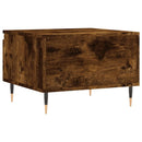 vidaXL 2 db füstös tölgy szerelt fa dohányzóasztal 50 x 46 x 35 cm