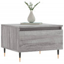 vidaXL 2 db szürke sonoma szerelt fa dohányzóasztal 50 x 46 x 35 cm