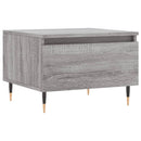 vidaXL 2 db szürke sonoma szerelt fa dohányzóasztal 50 x 46 x 35 cm