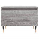 vidaXL 2 db szürke sonoma szerelt fa dohányzóasztal 50 x 46 x 35 cm