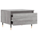 vidaXL 2 db szürke sonoma szerelt fa dohányzóasztal 50 x 46 x 35 cm