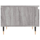 vidaXL 2 db szürke sonoma szerelt fa dohányzóasztal 50 x 46 x 35 cm