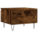 vidaXL 2 db füstös tölgy szerelt fa dohányzóasztal 50 x 46 x 35 cm