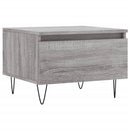 vidaXL 2 db szürke sonoma szerelt fa dohányzóasztal 50 x 46 x 35 cm
