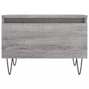 vidaXL 2 db szürke sonoma szerelt fa dohányzóasztal 50 x 46 x 35 cm