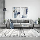 vidaXL 2 db szürke sonoma szerelt fa dohányzóasztal 50 x 46 x 35 cm