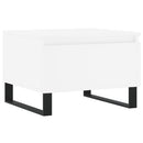 vidaXL 2 db fehér szerelt fa dohányzóasztal 50 x 46 x 35 cm