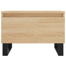 vidaXL 2 db sonoma tölgy szerelt fa dohányzóasztal 50 x 46 x 35 cm