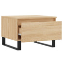vidaXL 2 db sonoma tölgy szerelt fa dohányzóasztal 50 x 46 x 35 cm