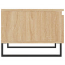 vidaXL 2 db sonoma tölgy szerelt fa dohányzóasztal 50 x 46 x 35 cm