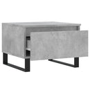 vidaXL 2 db betonszürke szerelt fa dohányzóasztal 50 x 46 x 35 cm