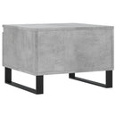 vidaXL 2 db betonszürke szerelt fa dohányzóasztal 50 x 46 x 35 cm