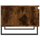vidaXL 2 db füstös tölgy szerelt fa dohányzóasztal 50 x 46 x 35 cm