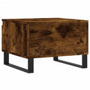 vidaXL 2 db füstös tölgy szerelt fa dohányzóasztal 50 x 46 x 35 cm