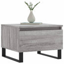 vidaXL 2 db szürke sonoma szerelt fa dohányzóasztal 50 x 46 x 35 cm