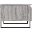 vidaXL 2 db szürke sonoma szerelt fa dohányzóasztal 50 x 46 x 35 cm