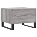 vidaXL 2 db szürke sonoma szerelt fa dohányzóasztal 50 x 46 x 35 cm