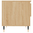 vidaXL 2 db sonoma tölgy szerelt fa dohányzóasztal 50x46x50 cm