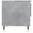 vidaXL betonszürke szerelt fa dohányzóasztal 50 x 46 x 50 cm