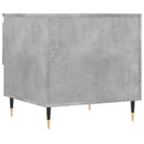 vidaXL betonszürke szerelt fa dohányzóasztal 50 x 46 x 50 cm