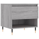 vidaXL 2 db szürke sonoma szerelt fa dohányzóasztal 50 x 46 x 50 cm