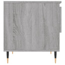 vidaXL 2 db szürke sonoma szerelt fa dohányzóasztal 50 x 46 x 50 cm