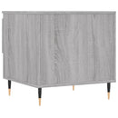 vidaXL 2 db szürke sonoma szerelt fa dohányzóasztal 50 x 46 x 50 cm